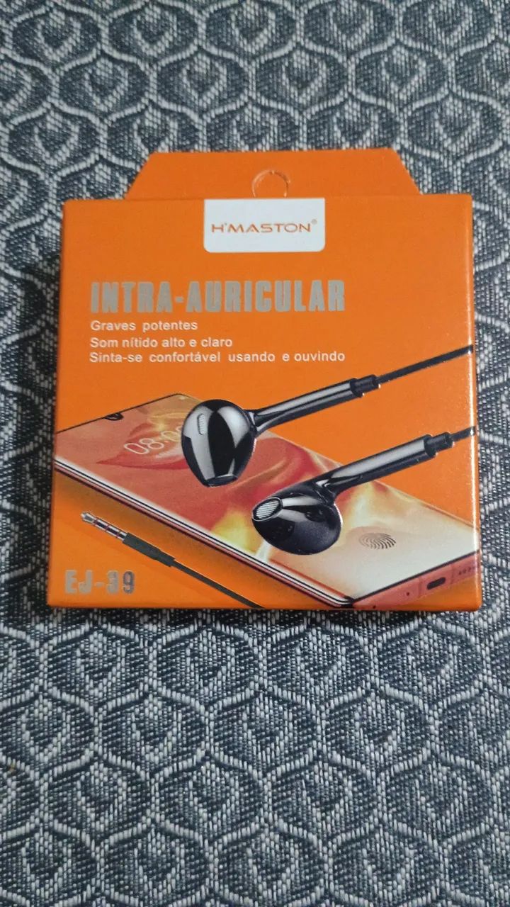 Fones de Ouvido Intra-auricular com Fio - H'MASTON EJ-89