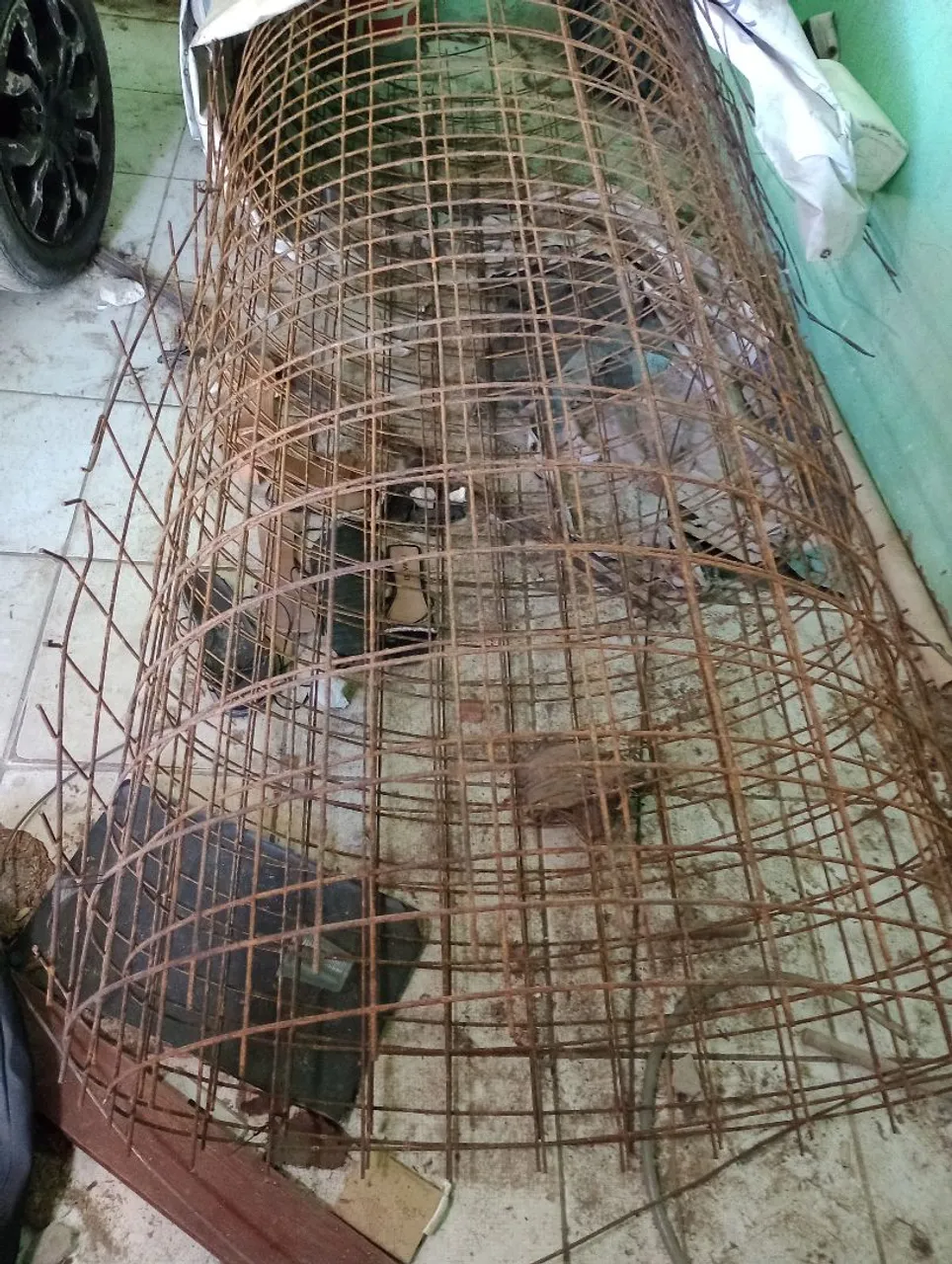 Tela ara laje e piso 3 por 6mt, pra vender ligeiro 150