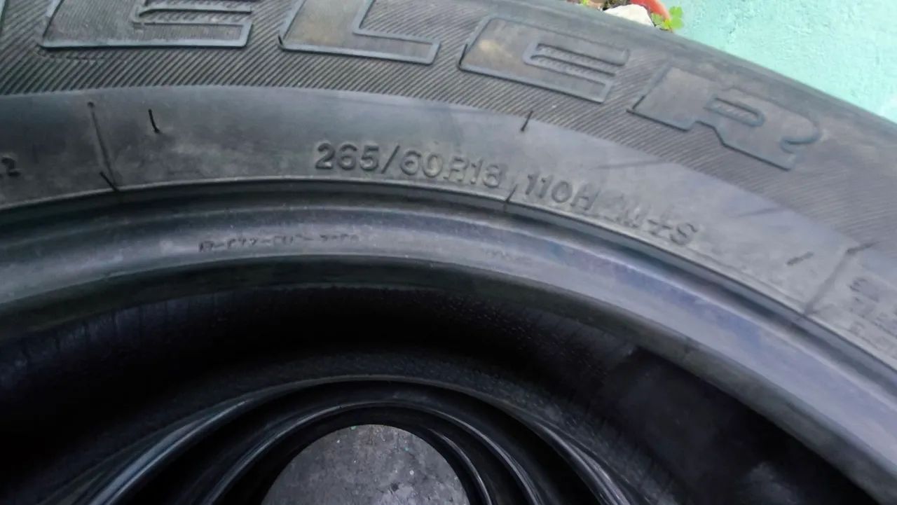 JOGO DE PNEUS 265/60 R18  - Foto 2