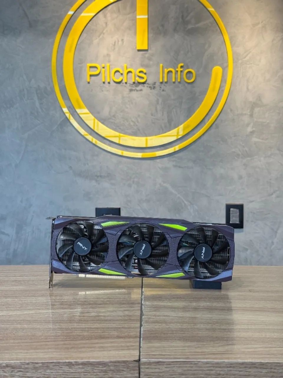 RTX 3080 12GB PNY Roxo - Loja física - Garantia