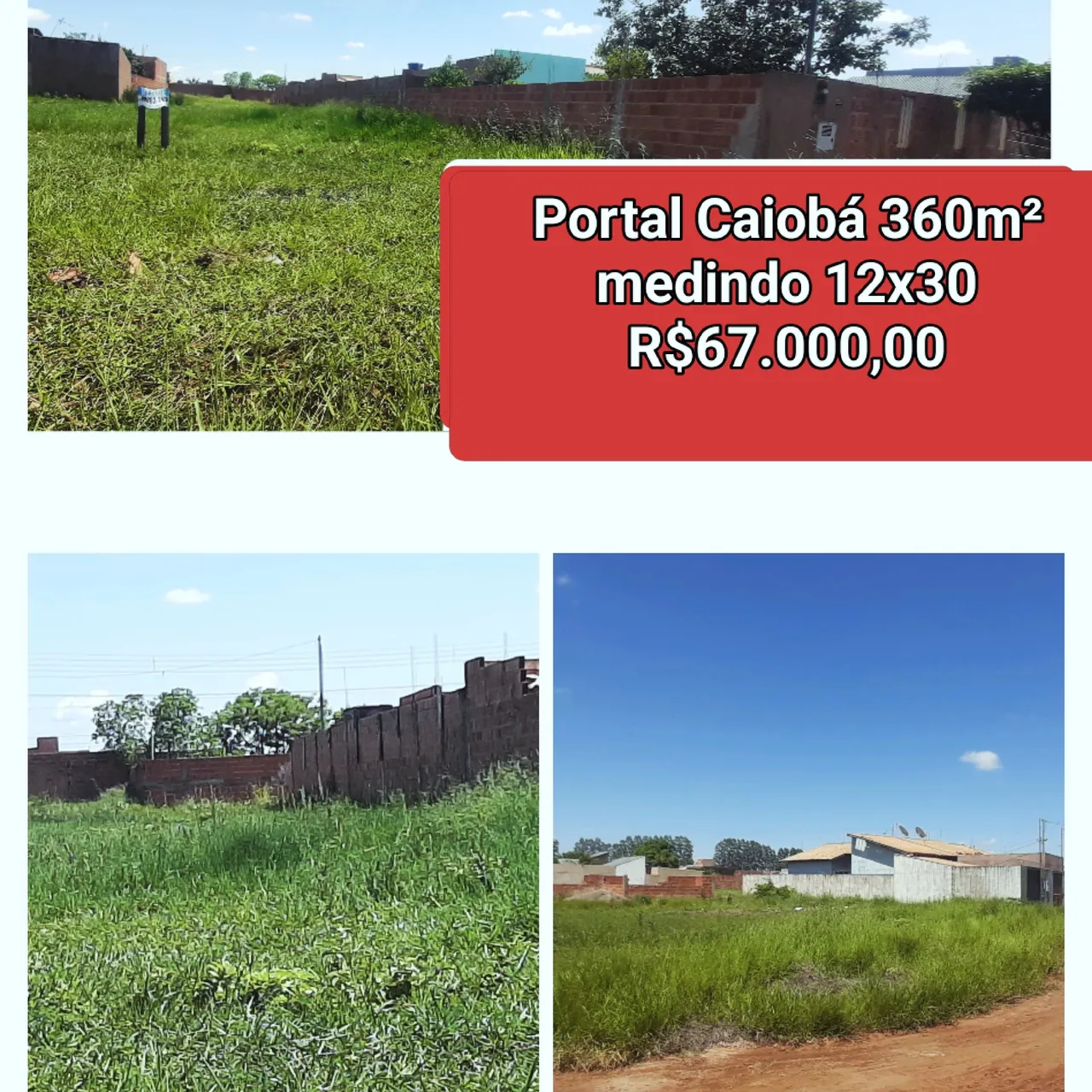 Terreno 360m² Quitado Portal Caiobá