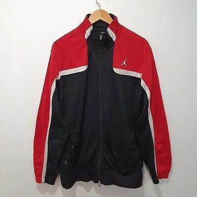 Jaqueta Nike Air Jordan M - Vermelha e Preta - Foto 3