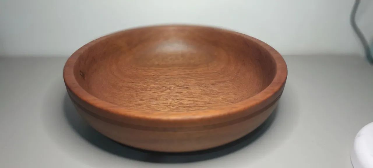 Bowl de madeira para servir - Foto 4
