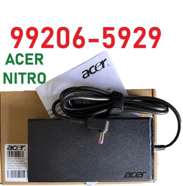 Fonte de Notebook Acer Gamer Pedator Nitro 19V 7.1A 