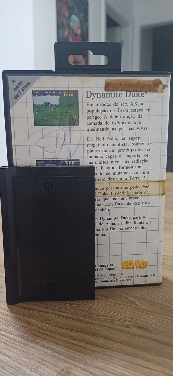 Jogo de Vídeo Dynamite Duke para Master System - Foto 4