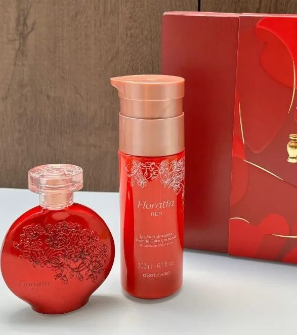  Kit Presente  Floratta Red (2 itens)