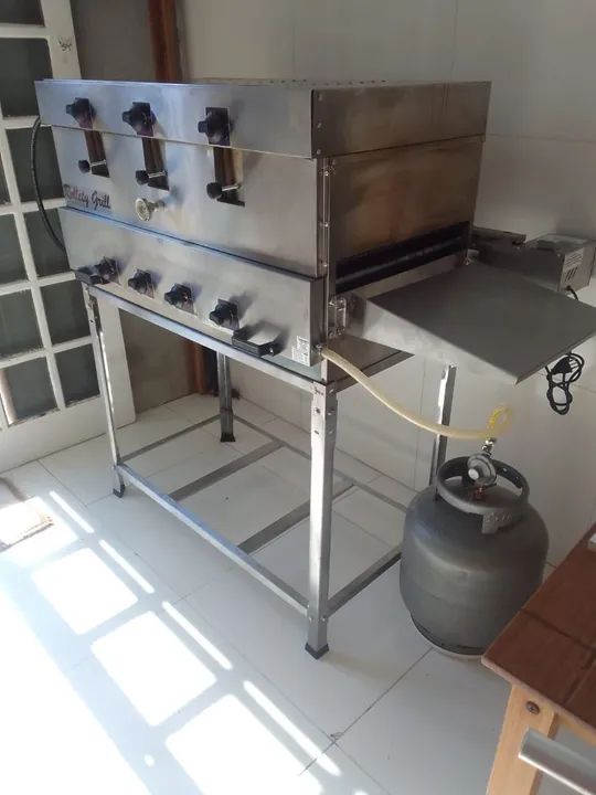Forno Industrial para pizza e esfiha Rollety Grill