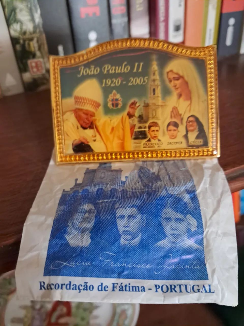Lembrança Papa João Paulo II  - Foto 2