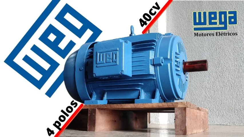 Motor elétrico Weg 40cv 1700-Rpm (4 polos) recondicionado com garantia.