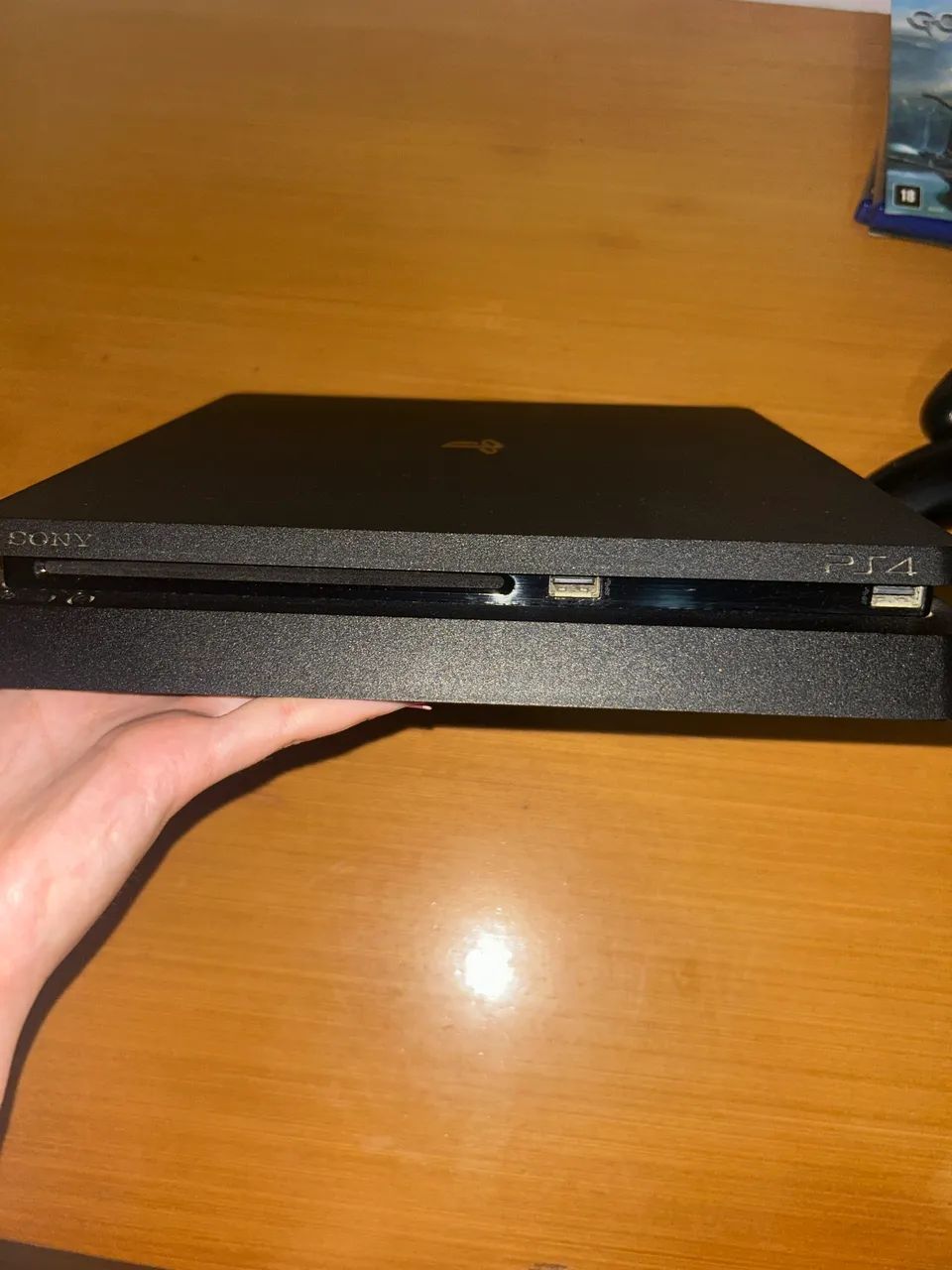 PS4 Slim + Controles (sem os jogos) - Foto 5