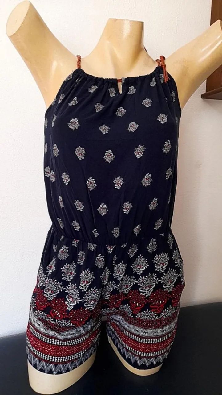 Macacão feminino estampado - Foto 2