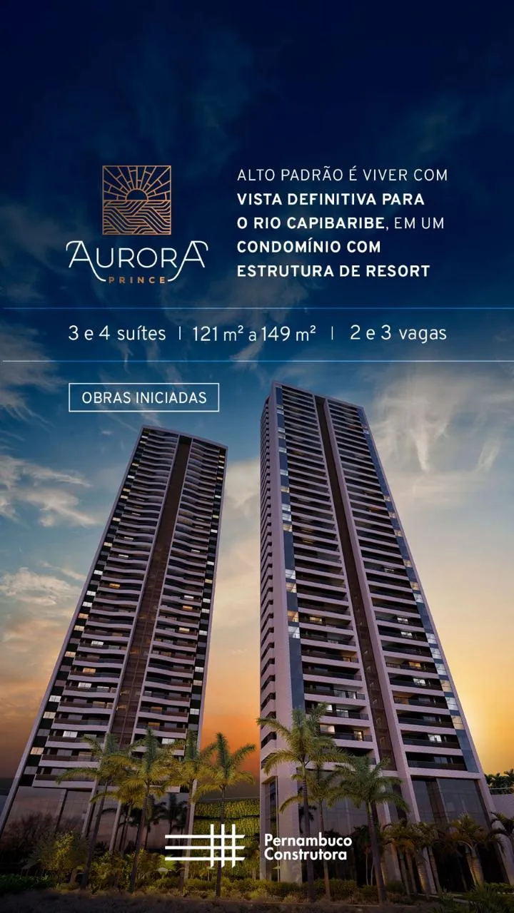 Empreendimento de alto Padrão na rua da Aurora