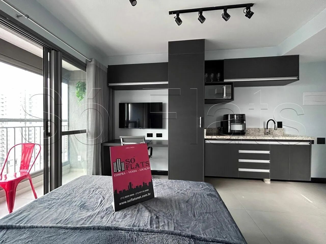 Think Home Vila Madalena, Studio disponível para venda com 25m² e 1 dormitório - Foto 4