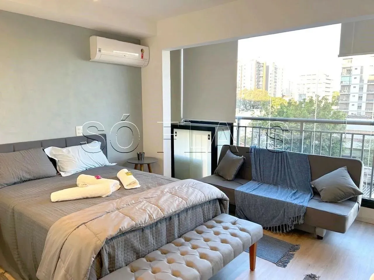 Studio Is Moema, apto disponível para locação com 25m² e 01 dormitório.