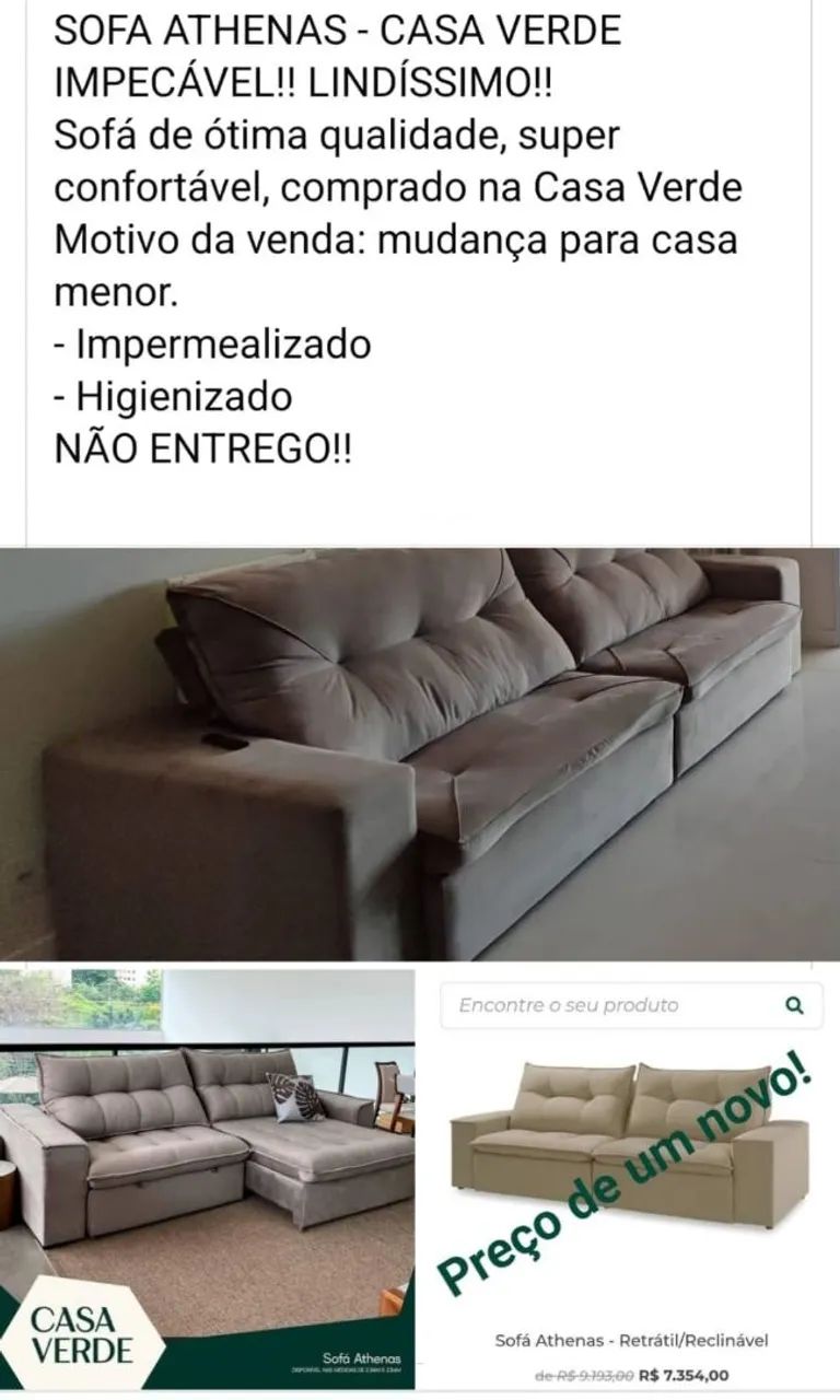 Sofá Athenas - CASA VERDE64311591358083121