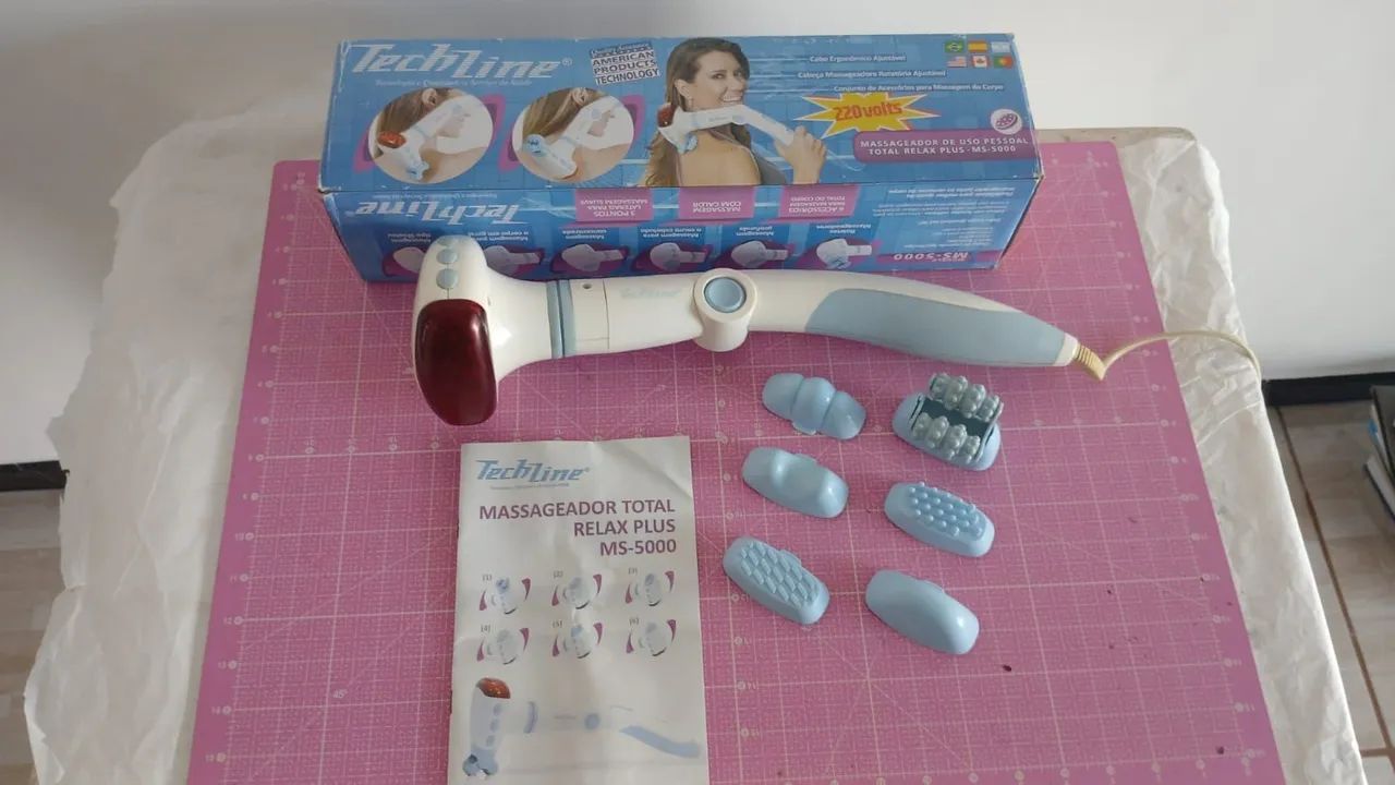 Massageador Total Relax Plus MS-5000 - Techline