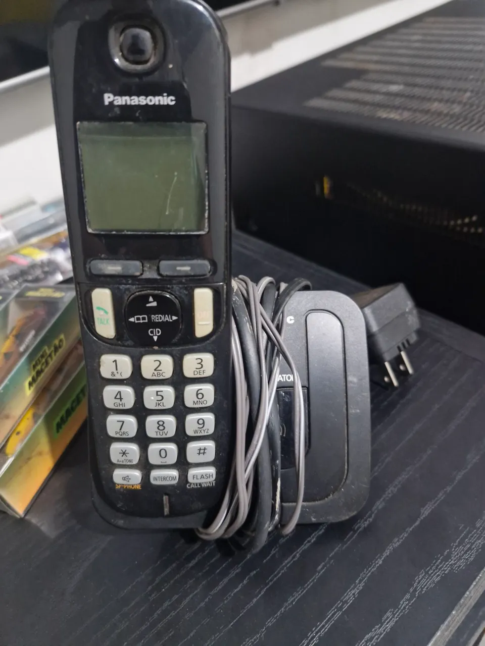Telefone sem fio Panasonic sem bateria