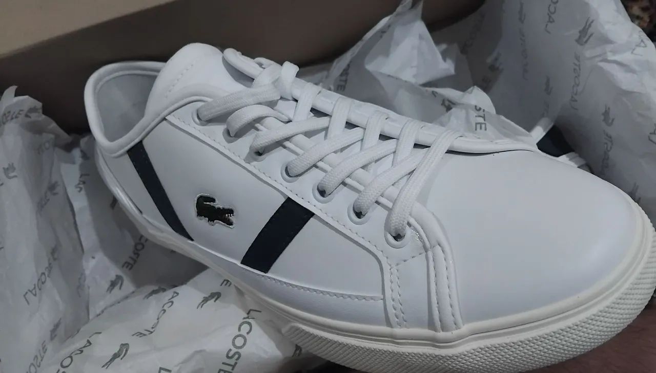 Tenis Lacoste Branco NOVO - Foto 2