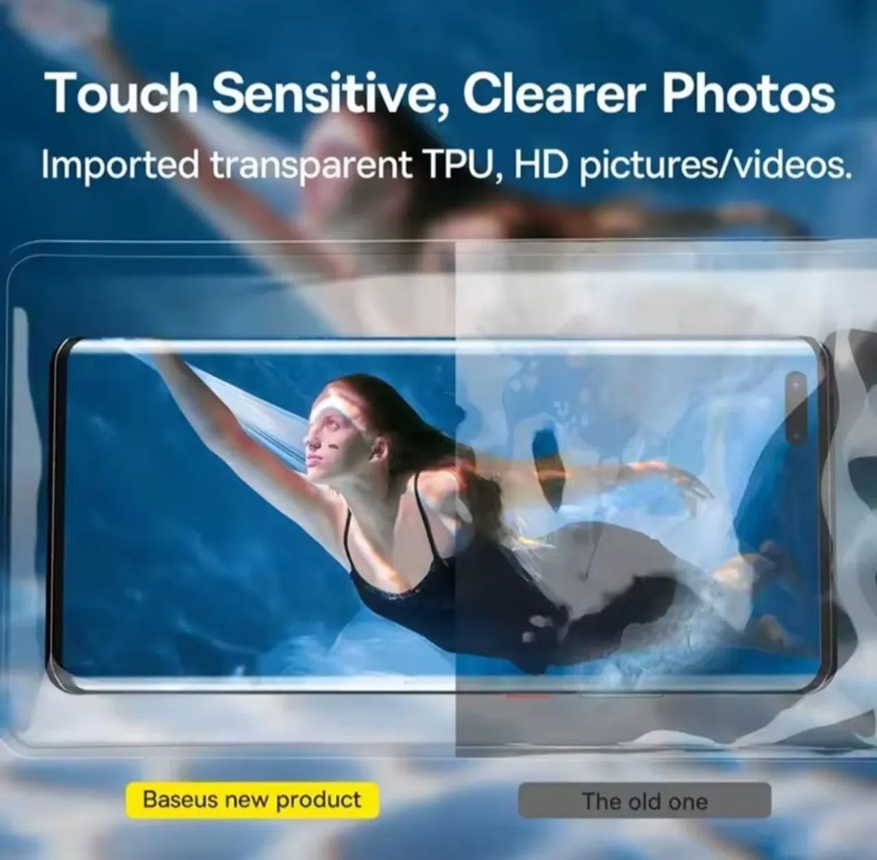 Capa a Prova D'água Baseus IPX8 para Smartphones  - Foto 5