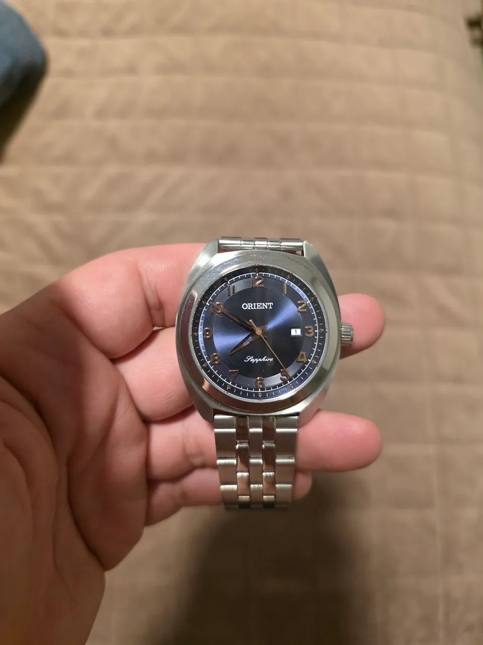 Relógio Orient Sapphire - Design Clássico e Elegante