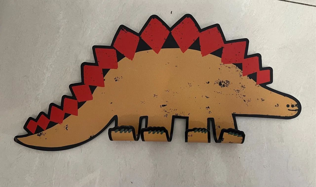 Cabideiro Dinossauro Infantil Tok&Stock