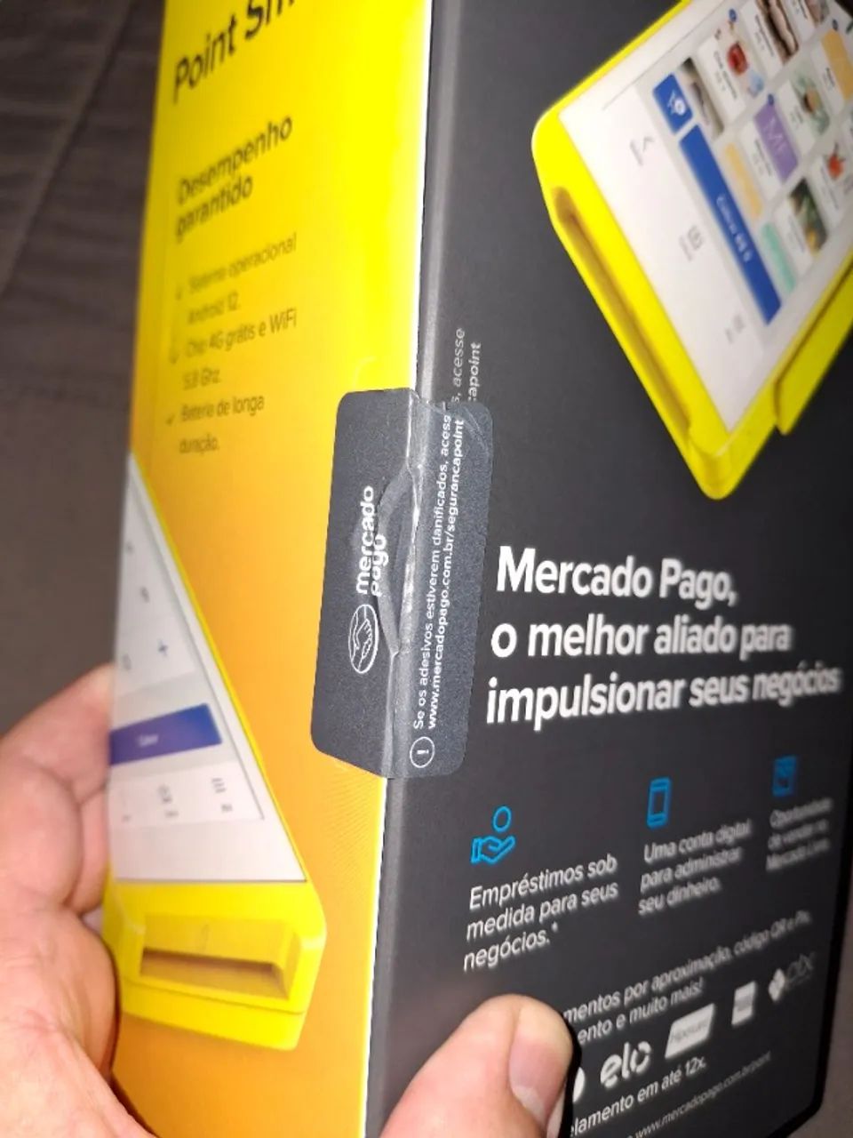 Máquina De Cartão Point Smart 2 4g Wifi na Caixa Lacrada!!!! - Foto 2