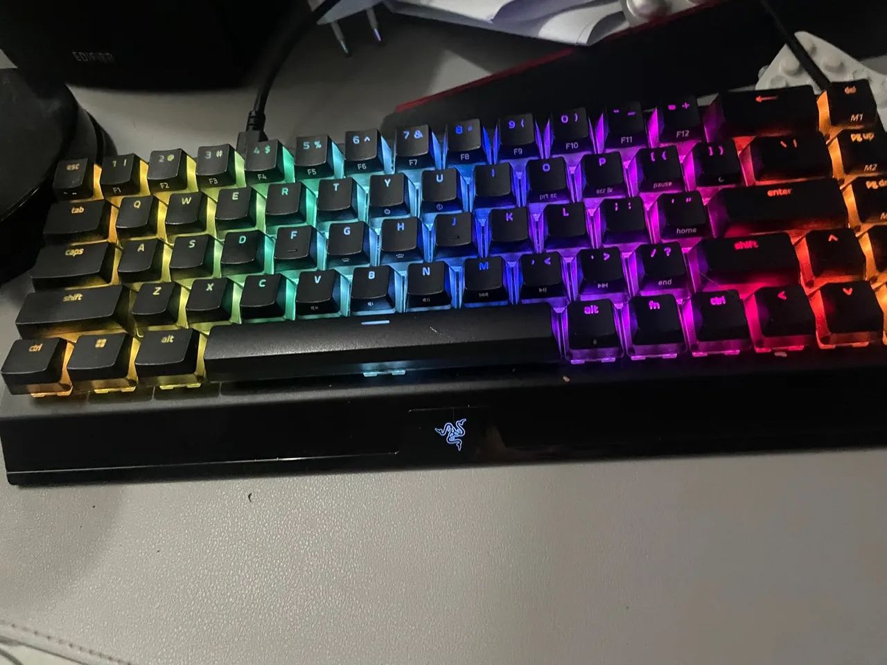 Teclado Mecânico  RAZER  wireless/ bluetooth Blackwidow V3 Mini Hyperspeed