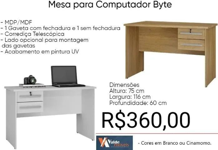 Mesa para computador byte 65568130040322120