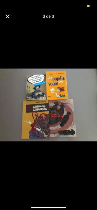 Vende-se um kit de livros da editora trilha do 9 ano - Foto 2