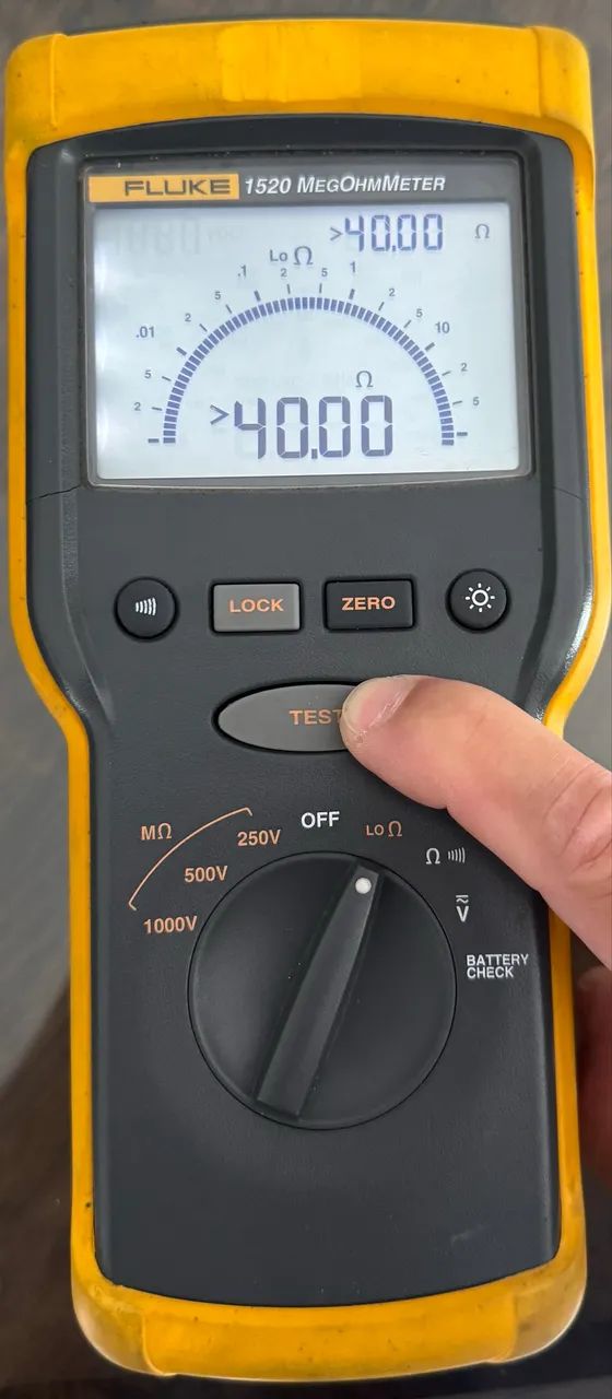 Fluke 1520 - Megometro - Foto 2