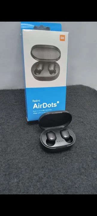 FONE BLUETOOTH REDMI AIRDOOTS S ANDROID E IOS.  * NOVO *