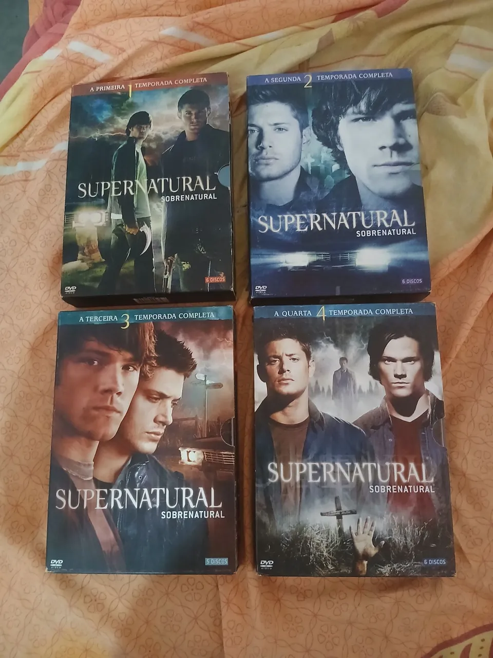 Box Supernatural - 4 Temporadas Completas em DVD