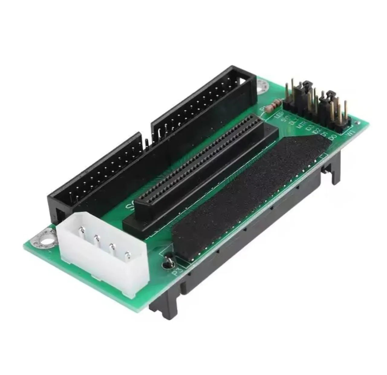 Kit com 4 Adaptador Scsi Sca80 Pinos Para Scsi 68 E 50 Pinos.