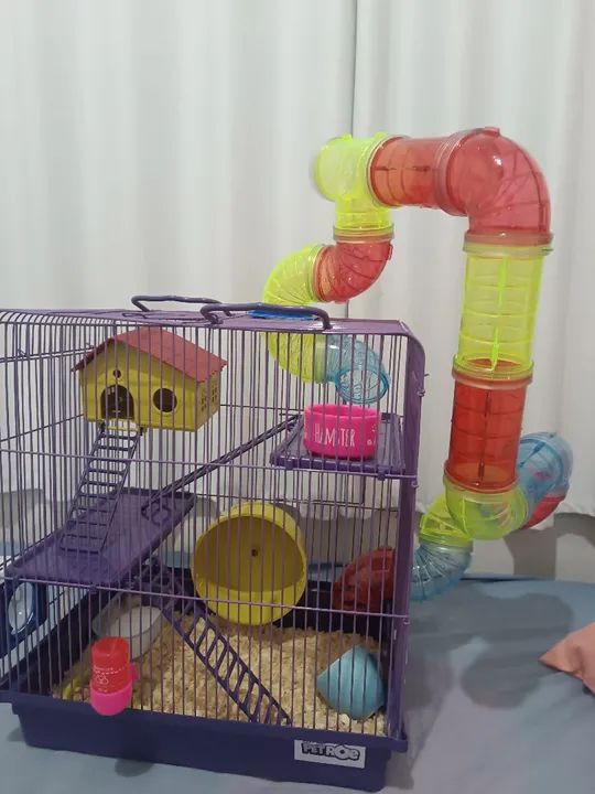 Gaiola para Hamster com Acessórios - Foto 2
