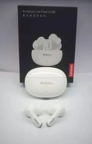 Lenovo Thinkplus XT88 Bluetooth 5.3, Redução De Ruído PRETO E BRANCO 