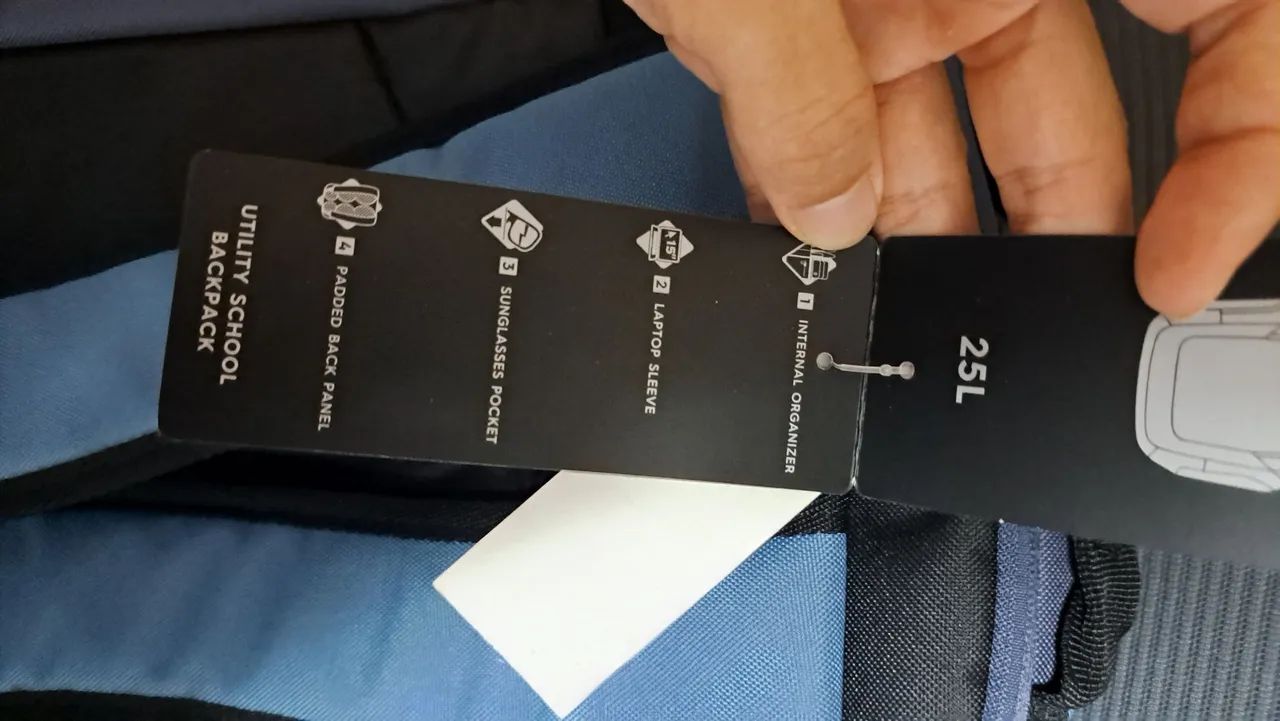 Mochila azul Quiksilver escolar 25L - Foto 5