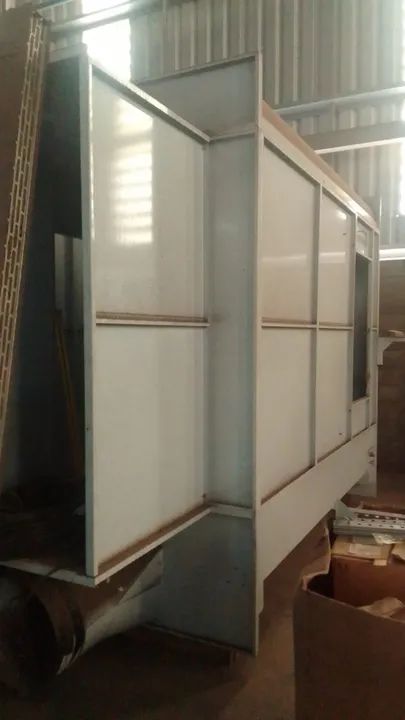 Estufa Contínua a Gás De Polimerização e 2 Cabinas de Pintura a Pó Eletrostática