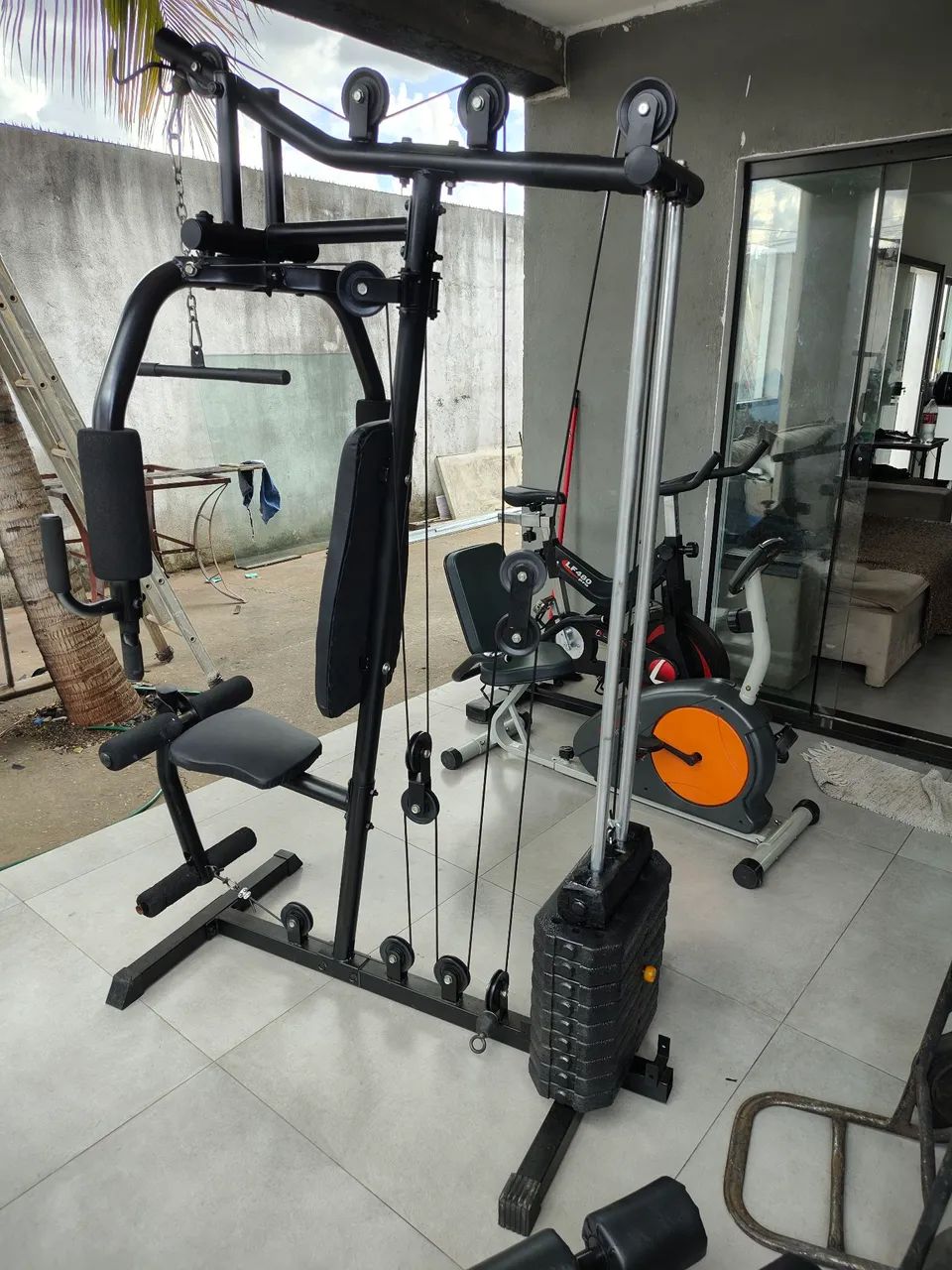 Aparelho de Musculação Completo para Treinar em Casa - Foto 5