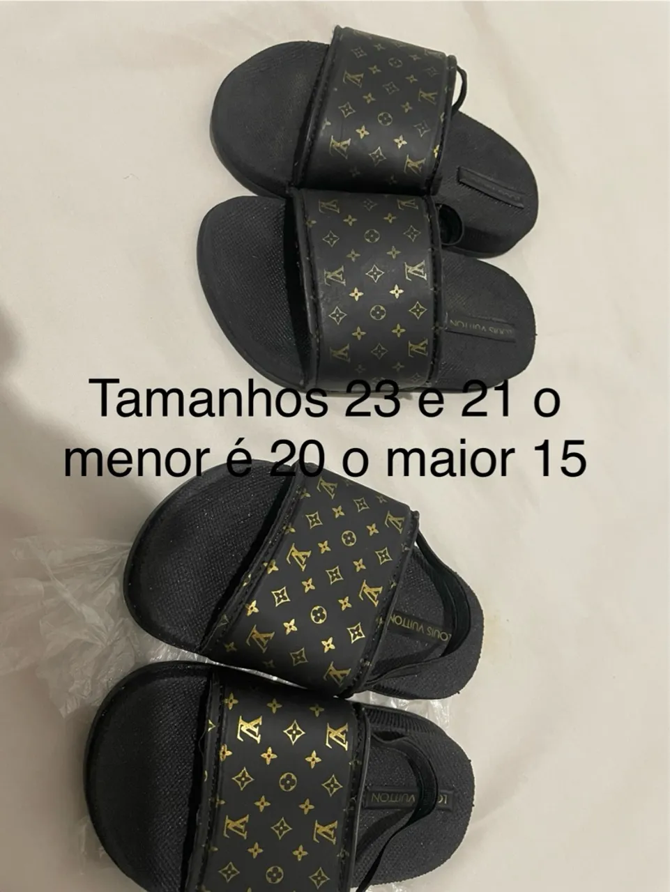 Chinelo pra bebês de marca
