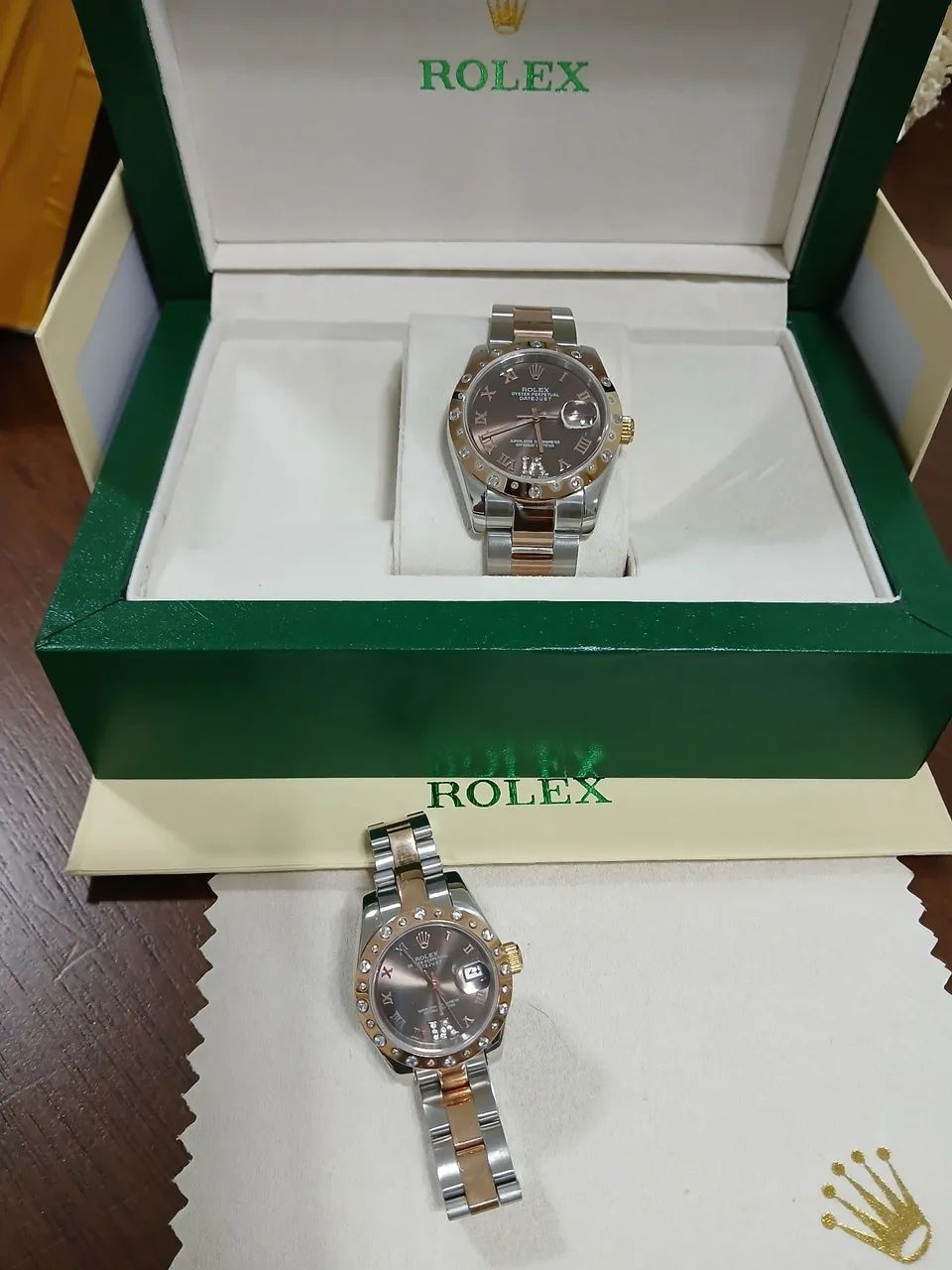 Conjunto Rolex Oyster Perpetual Date Just - Foto 3