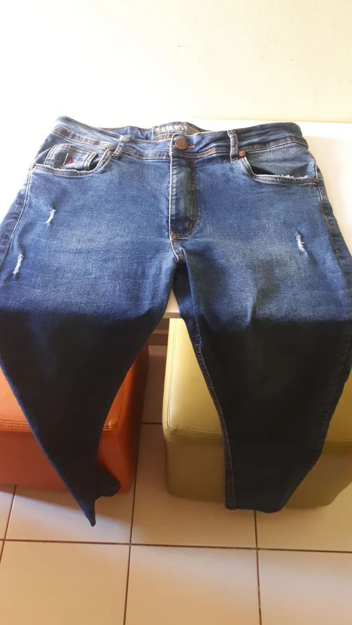 Calça Jeans Masculina Armani Exchange Slim Fit - Foto 5