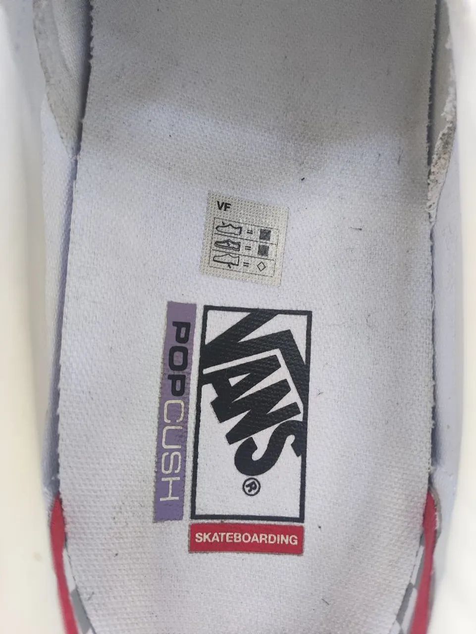 Tênis skate VANS Slip On Branco - Foto 2