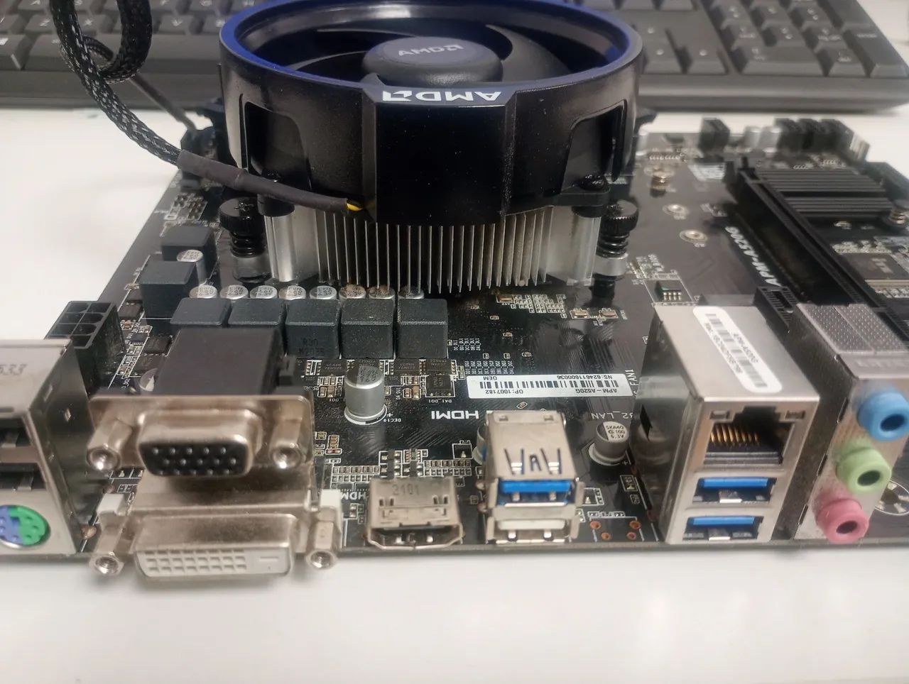 Kit Ryzen 5 Pro - Placa mãe e processador - Foto 2