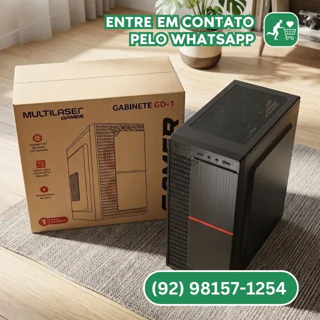 Gabinete CPU para Computador