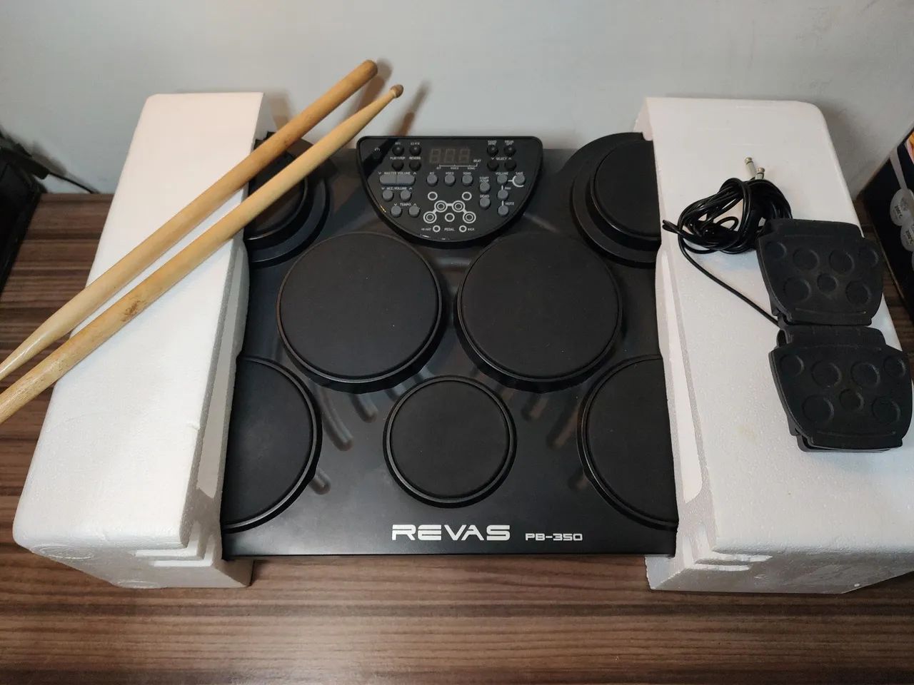 Bateria eletrônica revas PB 350 - Foto 2