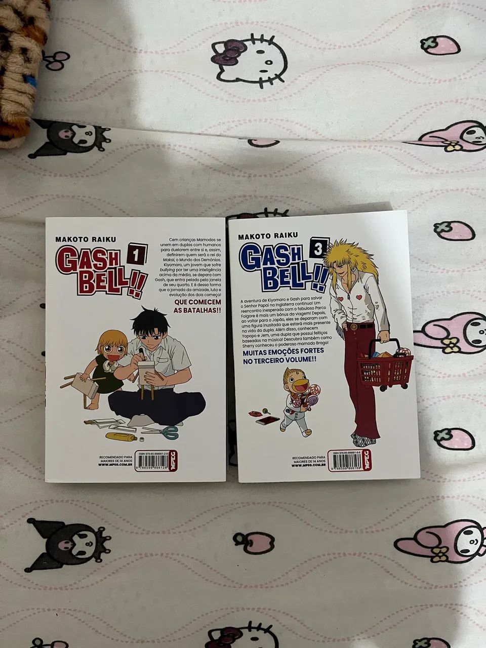 Manga Gashbell volume 1 e 3 - Foto 2