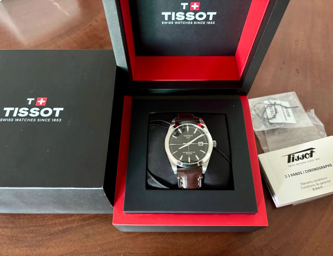 Relógio Suíço Tissot Gentleman Powermatic 80