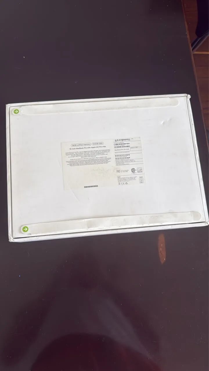 Macbook PRO M3 PRO 18Gb 512SSD 16Pol Black - Foto 2
