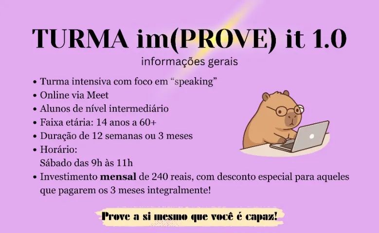 Inglês intensivo online em grupo - Foto 2