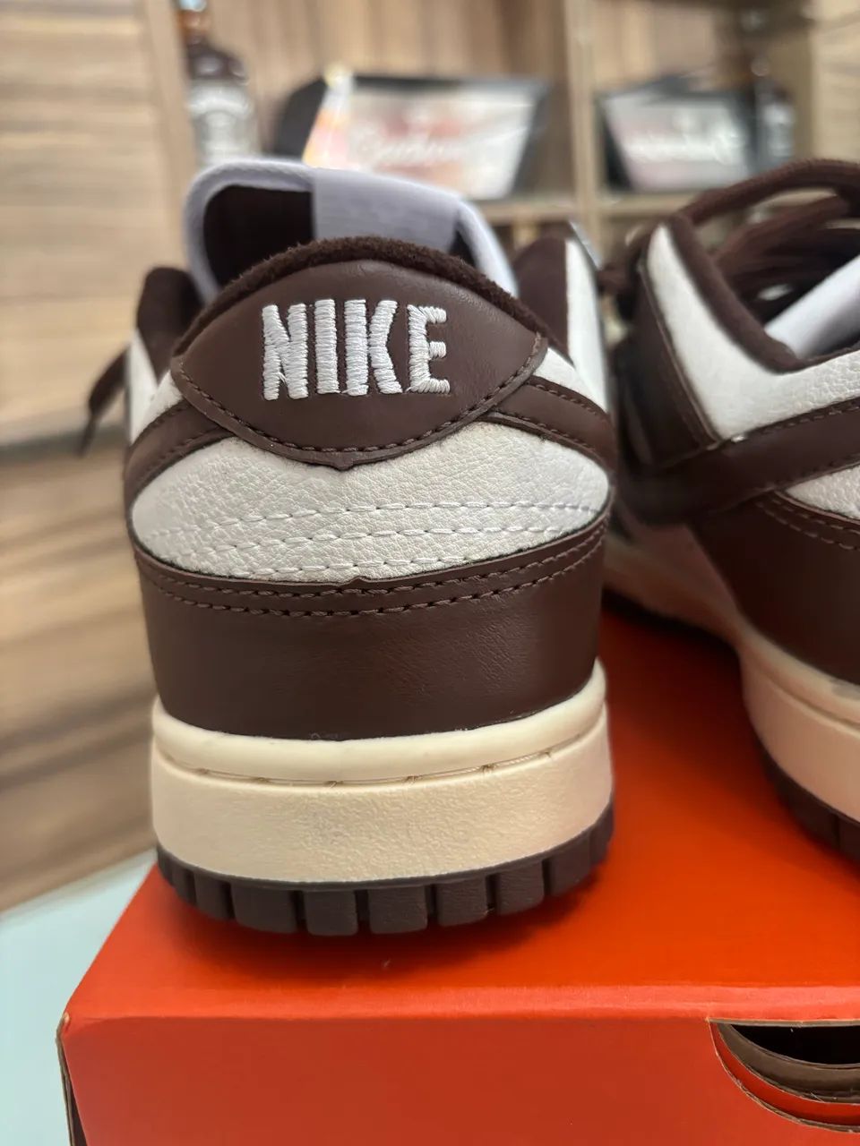 Nike Dunk Low Réplica (Edição Brown & White) - Foto 5